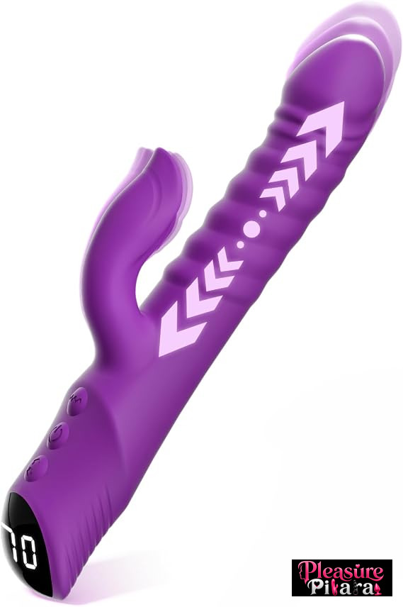 Rechargeable Thrusting Dildo