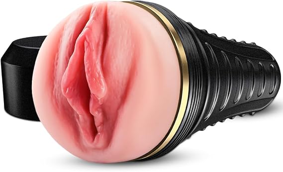 Male Masturbator, Realistic Pocket Pussy Vagina Textured with 7.5in Depth Lifelike Soft and Fleshy Texture