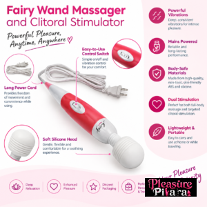 Explore the Fairy Wand Massager and Clitoral Stimulator at Pleasure Pitara