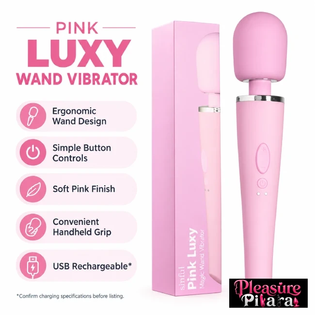 Fairy Wand USB Rechargeable Vibrator For Women Feature Showcase