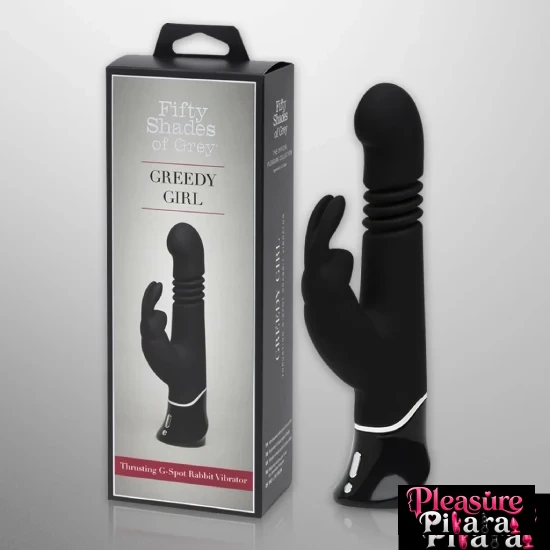 Greedy Girl Slimline Rabbit Vibrator | Pleasure Pitara