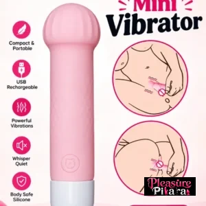 Mini Mushroom USB Charging Vibrator