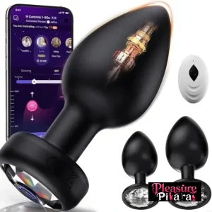 Vibrating Butt Plug rechargeable anal pleasure toy